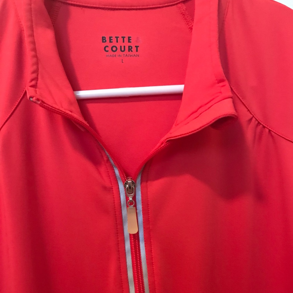 Bette&court 1/2 zip golf/tennis pullover